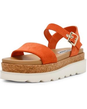 Steve Madden Marissa Wedge Sandal - Brown