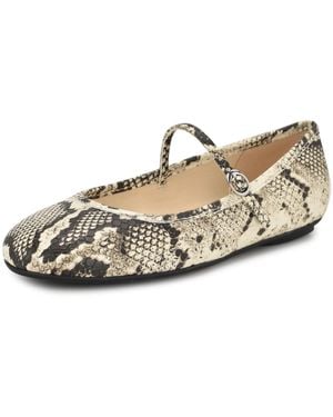 Nine West Classik Flat - Metallic