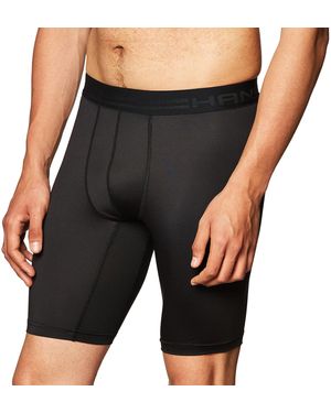 Hanes Mens Sport Performance Compression Short - Black