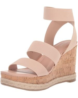 Madden Girl Marandaa Wedge Sandal - Pink