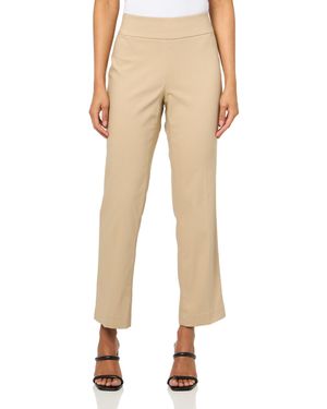 Jones New York Pullon Wide Wb Frt Seam Slim Ankle - Natural