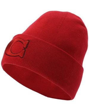 COACH Varsity C Beanie - Red