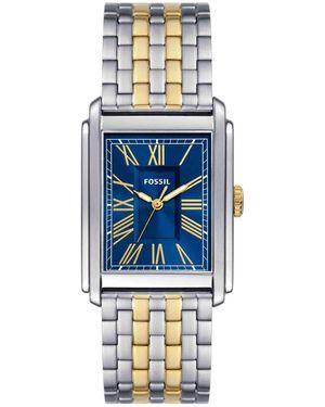 Fossil Carraway Watch Fs6010 Stainless Steel (Archived) - Blue