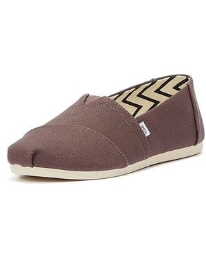 TOMS Alpargata Espadrille Loafer Flat - Brown