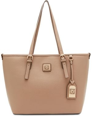 Anne Klein Medium Carry All Tote - Natural