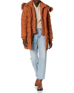 Jessica Simpson Long Puffer - Multicolor