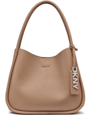 DKNY Capri Large Hobo Bag - Brown