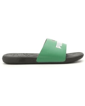 PUMA Cool Cat 2.0 Slide Sandal - Green