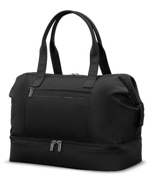 Samsonite Better Than Basics Weekender Duffle – Drop Bottom Travel Bag With 14" Laptop - Black