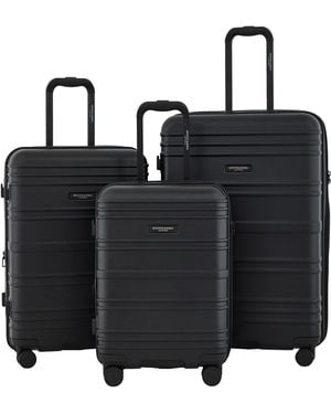 Scotch & Soda Rotterdam Erweiterbares Hartschalengepäck - Schwarz