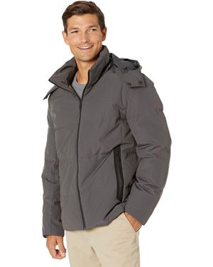 Cole Haan Signature Dry Hand Down Hooded Jacket - Gray