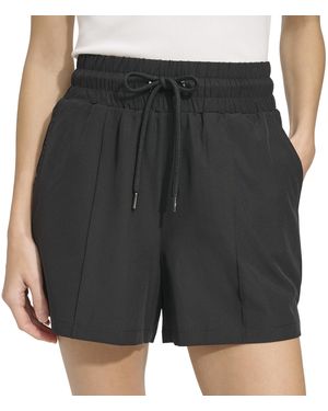 Andrew Marc Pull On Relaxed Stretch Short - Black