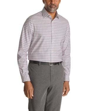 Michael Kors Dress Shirt Ultra Wrinkle Free Stretch Regular Fit - Gray