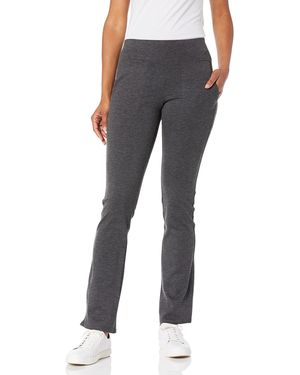 Skechers Flared Ponte Athleisure You Walk Pant Casual - Gray