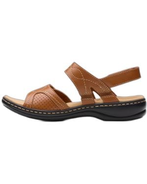 Clarks Collection Leisa Meadow Sandal - Brown