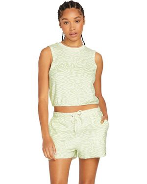 Volcom Lived In Lounge Terry Tank - Blue