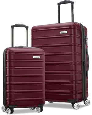 Samsonite Omni 2 Hardside Expandable Luggage With Spinner Wheels - Purple