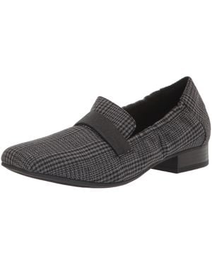 Clarks Tilmont Eve Flacher Slipper - Schwarz