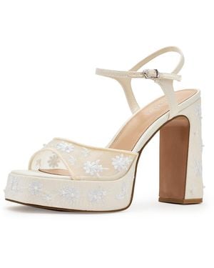 Steve Madden Liandra Heeled Sandal - White