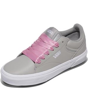Vans Seldan Shoe | Retro Tennis Inspired Sneakers For Fashion - Gray