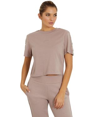 Guess Eco Britney Crop Tee für - Braun