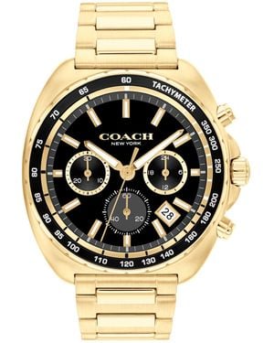 COACH Charter Quartz Chronograph Watch - Metallic