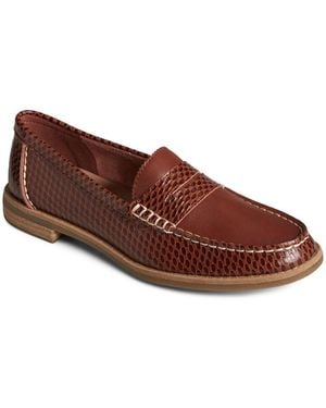 Sperry women's moccasins best sale