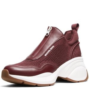 Michael Kors Zuma Slip On Sneaker - Purple