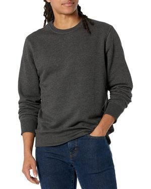 Amazon Essentials Fleece Crew Neck Sweatshirt - Gray