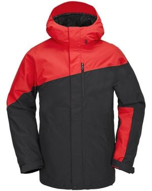 Volcom Primry Shell Snowboard Winter Ski Jacket - Red