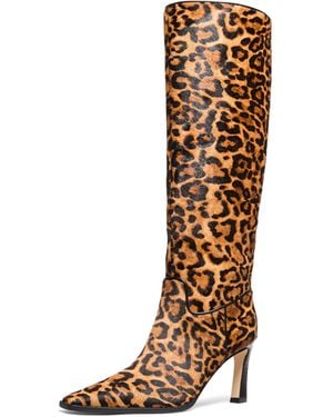 Michael Kors Darrah Heeled Boot - Natural