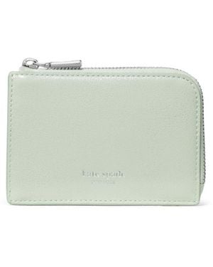 Kate Spade Patent Leather Mini Zip Card Case - Multicolor