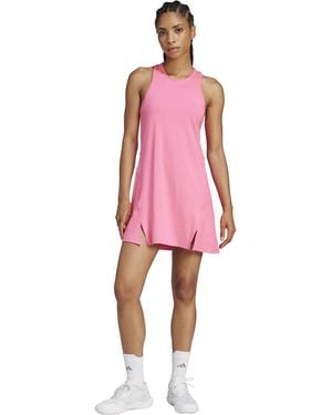 adidas Tall Size Club Tennis Climacool Dress - Pink