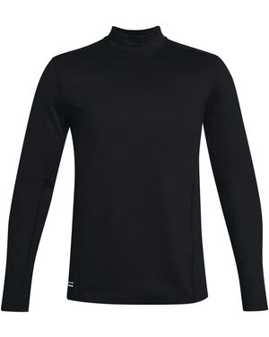 Under Armour Tac Mock ColdGear Infrared Base T-Shirt Hemd - Blau