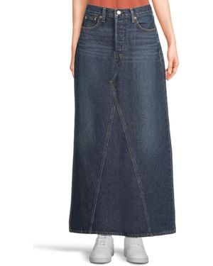 Levi's ® Icon Skirt Western Yoke - Blue