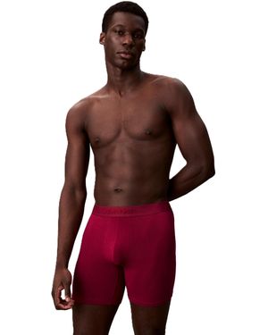 Calvin Klein Ultra Soft Modern Modal Boxer Brief Beet Red