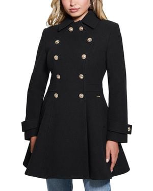 Guess Cappotto doppio petto Lara donna - Nero