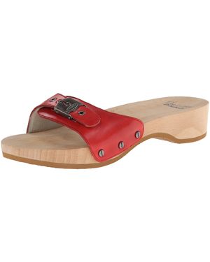 Dr. Scholls Shoes Original Platform Sandal,red,11 M Us