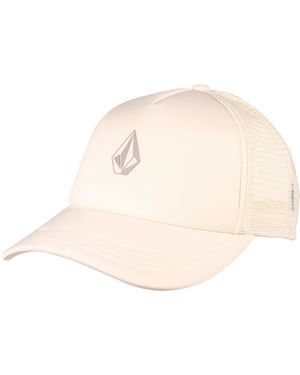 Volcom Into Paradise Trucker Foam Snapback Hat - Black