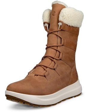 Ecco Solice Waterproof High Snow Boot - Brown
