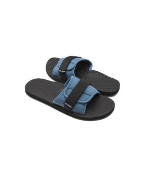 Volcom Eco Recliner Slide Sandal Flip-flop - Blue