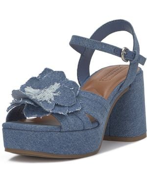 Lucky Brand Marrika Heeled Sandal - Blue