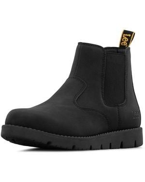 Lee Jeans Roman Chelsea-Stiefel - Schwarz