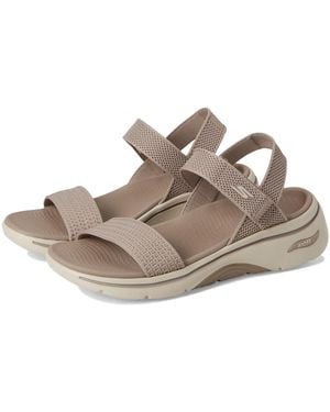 Skechers GO WALK ARCH FIT 2.0 SANDAL - Metálico
