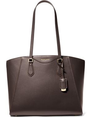 Michael Kors Taryn Large Multi-functional Top-zip Tote Bag - Brown