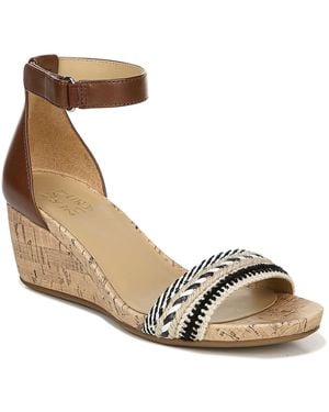 Naturalizer , Areda Sandal Dark Brown 11 W - Metallic