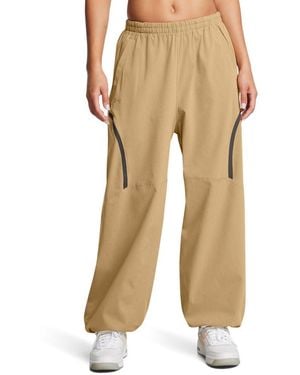 Under Armour Unstoppable Vent Parachute Pants, - Natural