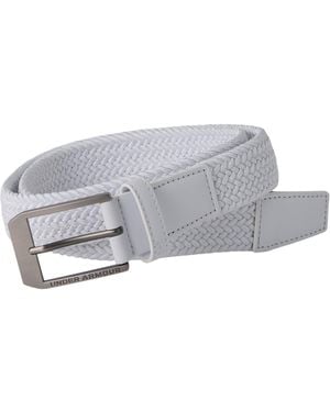 Under Armour Braided Golf Belt, - Black