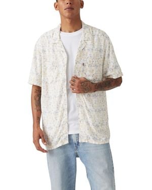 Levi's Short Sleeve Classic Camper Shirt - White