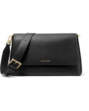 Michael Kors Nessa Large Messenger - Black